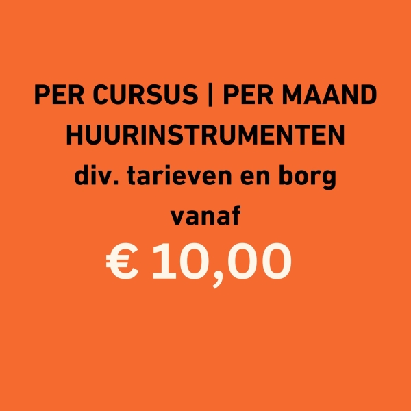 Huur instrumenten